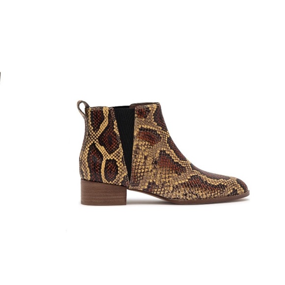 NEW Madewell The Carina Boot Snake Embossed MA599 SZ 7.5 - Picture 3 of 9
